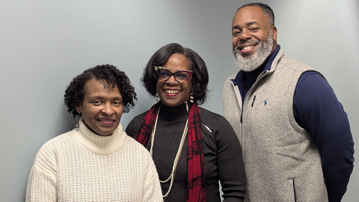 Lorna Dawes, Charlene Maxey-Harris, and John Goodwin